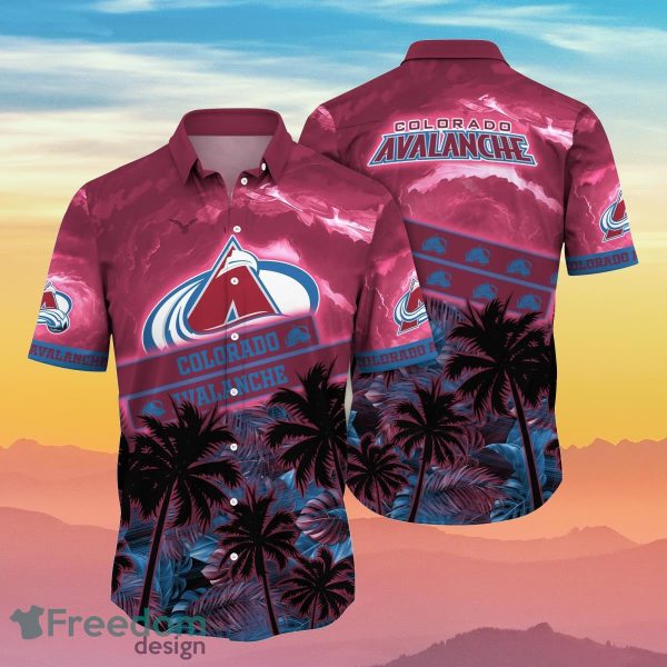 Colorado Avalanche NHL Flower Hawaiian Shirt Ideal Gift For Real Fans