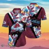 Colorado Avalanche NHL Flower Hawaiian Shirt Special Gift For Men And Women Fans