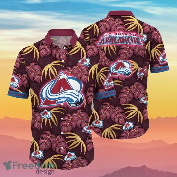 Colorado Avalanche NHL Flower Hawaiian Shirt Special Gift For Real Fans