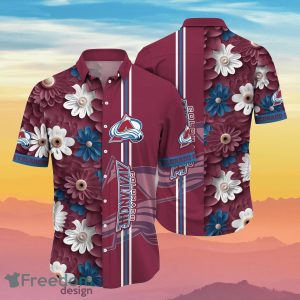 Colorado Avalanche NHL Flower Hawaiian Shirt Summer Football Best Gift For Fans