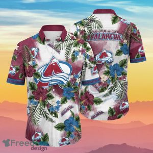 Colorado Avalanche NHL Flower Hawaiian Shirt Summer Football Gift For Real Fans