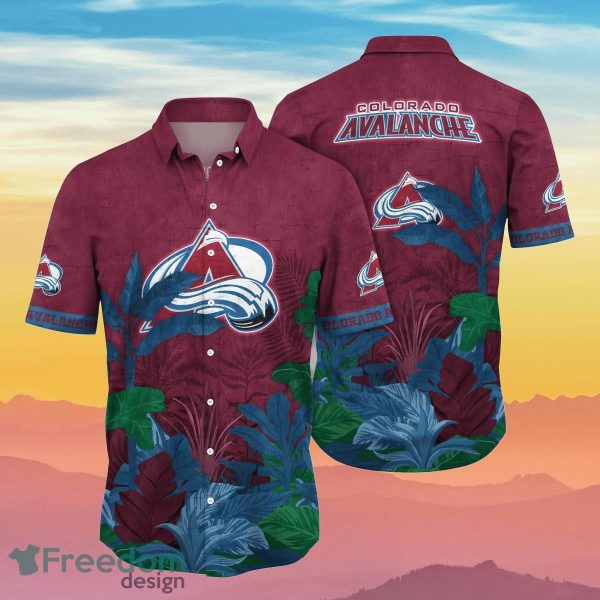 Colorado Avalanche NHL Flower Hawaiian Shirt Unique Gift For Fans