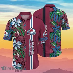 Colorado Avalanche NHL Flower Hawaiian Shirt Unique Gift For Real Fans