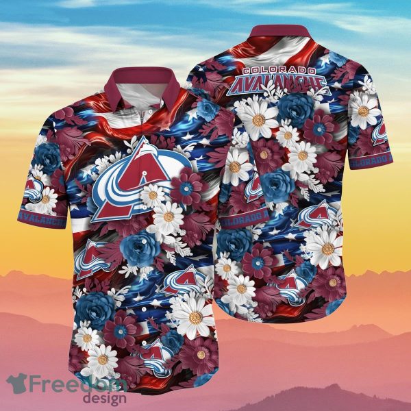 Colorado Avalanche NHL Hawaii Shirt Independence Day Summer Football Best Gift For Real Fans