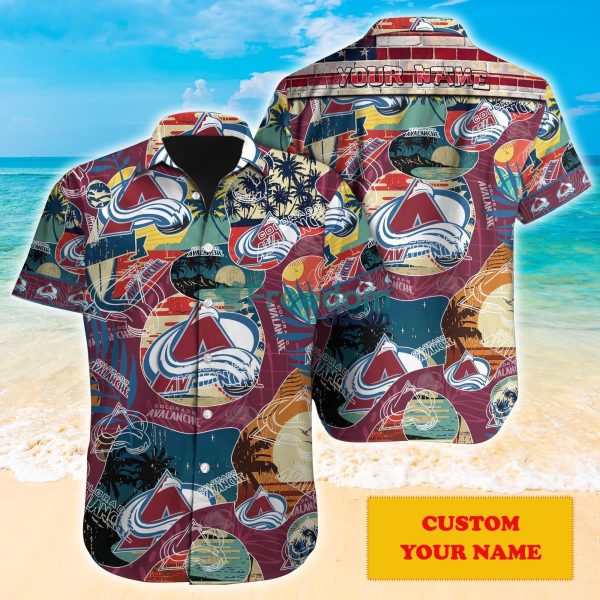 Colorado Avalanche NHL Personalized Hawaiian Shirt Gift For Fans