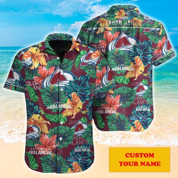 Colorado Avalanche NHL Personalized Hawaiian Shirt Great Gift For Fans