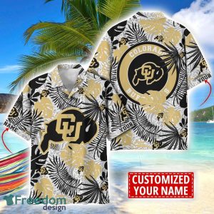 Colorado Buffaloes Aloha Hawaiian Shirt Custom Name Summer Gift Holiday Team Shirt