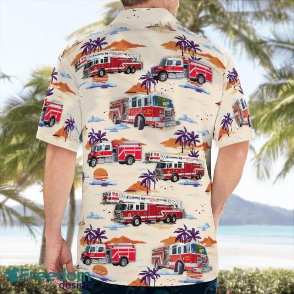 Glenwood Springs Fire Department Beach Hawaiian Shirt