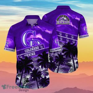 Colorado Rockies MLB Flower Hawaiian Shirt Ideal Gift For Real Fans