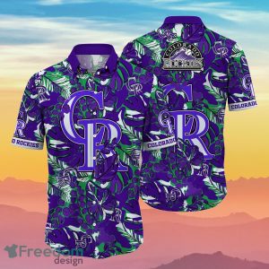 Colorado Rockies MLB Flower Hawaiian Shirt Impressive Gift For Real Fans