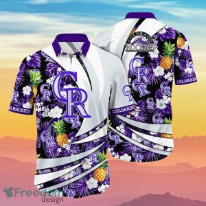 Colorado Rockies MLB Flower Hawaiian Shirt Special Gift For Fans