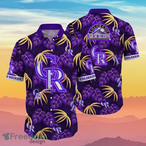 Colorado Rockies MLB Flower Hawaiian Shirt Special Gift For Real Fans