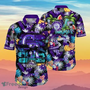 Colorado Rockies MLB Flower Hawaiian Shirt Summer Football Gift For True  Fans