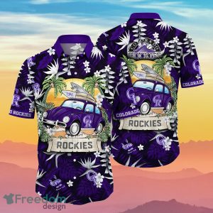 Colorado Rockies MLB Flower Hawaiian Shirt Summer Football Impressive Gift For Real Fans