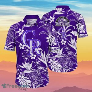 Colorado Rockies MLB Flower Hawaiian Shirt Summer Football Unique Gift For Real Fans