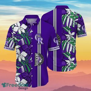 Colorado Rockies MLB Flower Hawaiian Shirt Unique Gift For Real Fans