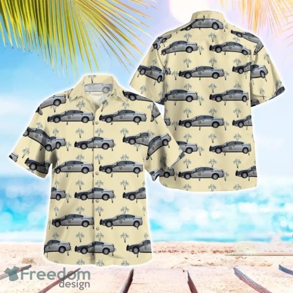 Colorado State Patrol (CSP) Dodge Charger Hawaiian Shirt Beach Summer Shirt