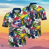 Columbus Blue Jackets NHL Flower Hawaiian Shirt Best Gift Idea For Fans