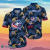 Columbus Blue Jackets NHL Flower Hawaiian Shirt Special Gift For Real Fans