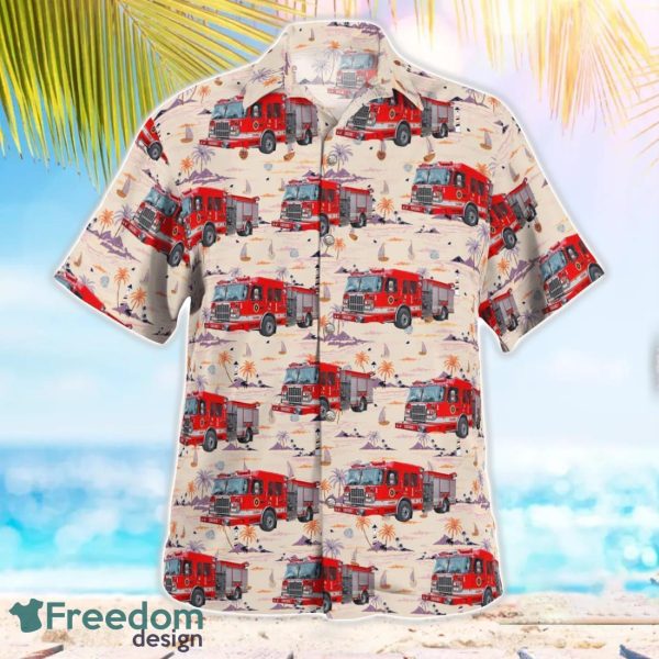 Ohio Fire Engine Hawaiian Shirt Beach Summer Shirt