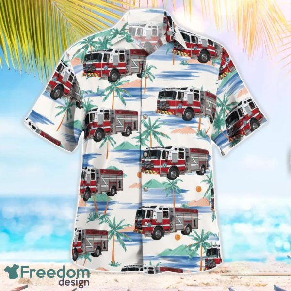 Ridgefield Fire Department Summer Hawaiian Shirt For Men Women