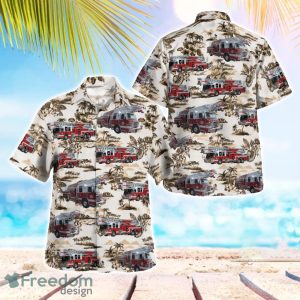 Coral Gables Fire Department Beach Hawaiian Shirt Gift For Summer Holiday