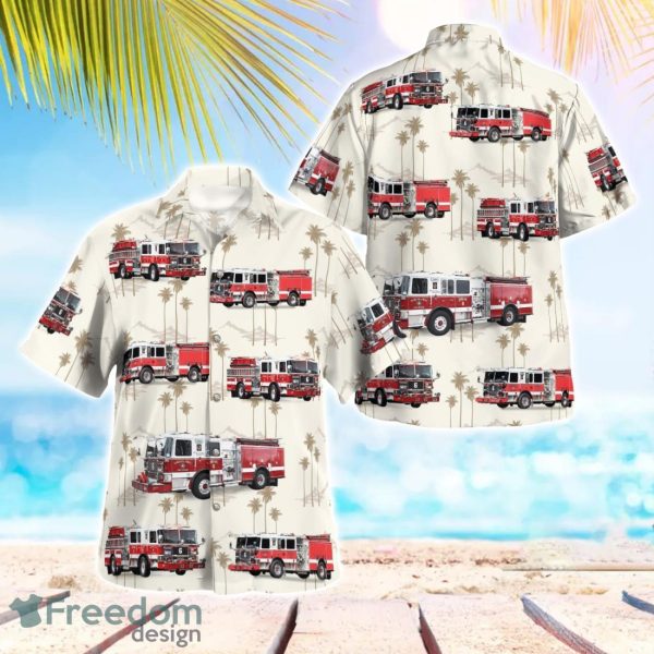 Cornelius-Lemley Fire Department 3D Hawaiian Shirt