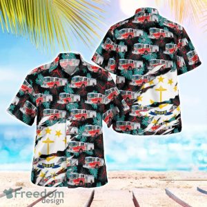 Cranston Fire Department Station 2 Rhode Island Hawaiian Shirt Beach Shirt Summer Holiday Gift