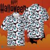 Creepy Eyeballs Halloween Hawaiian Shirt Apparel Gifts For Halloween Lovers