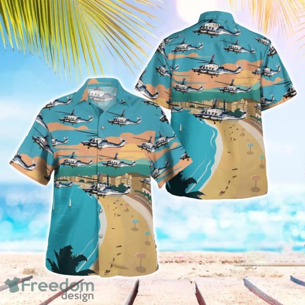 Croatia Police AgustaWestland AW-139 Hawaiian Shirt Beach Summer Shirt