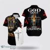 Cross Jesus Bible Lion God Grace And Grandpa AOP Hawaiian Shirt Summer Holiday Gift