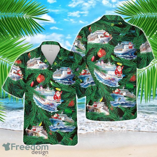 Cruise Ship Christmas Hawaiian Shirt Summer Beach Shirt