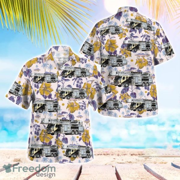 Cullman Fire Rescue 3D Hawaiian Shirt