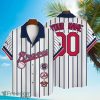 Custom Name And Number Atlanta Braves Baseball Cool Hawaiian Shirt