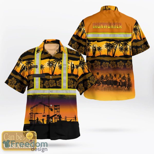 Custom Name Ironworker Hawaiian Shirt Best Style For Men Women