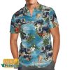 Custom Name UK Waste Collector Truck Hawaiian Shirt Beach Summer Shirt