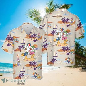 Daisy And Donald Duck Tropical Hawaiian Shirt For Men And Women