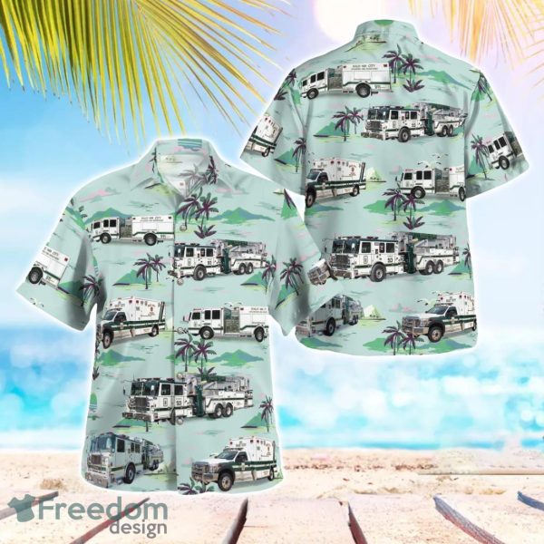 Dale City Volunteer Fire Department 3D Hawaiian Shirt