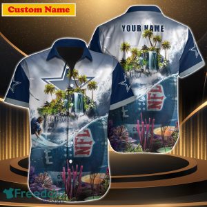 Dallas Cowboys NFL Custom Name Hawaiian Shirt Best Gift For Men Women Fans