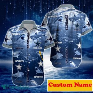 Dallas Cowboys NFL Custom Name Hawaiian Shirt For Men And Women Best Gift For Fans