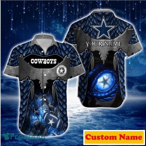 Dallas Cowboys NFL Custom Name Hawaiian Shirt For Men And Women Best Gift For True Fans