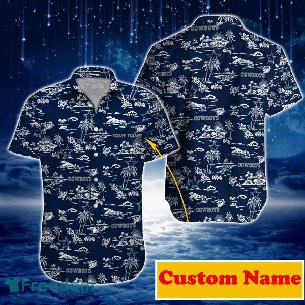 Dallas Cowboys NFL Custom Name Hawaiian Shirt For Men And Women Gift For Real Fans