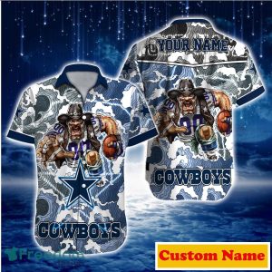 Dallas Cowboys NFL Custom Name Hawaiian Shirt For Men And Women Gift For True Fans