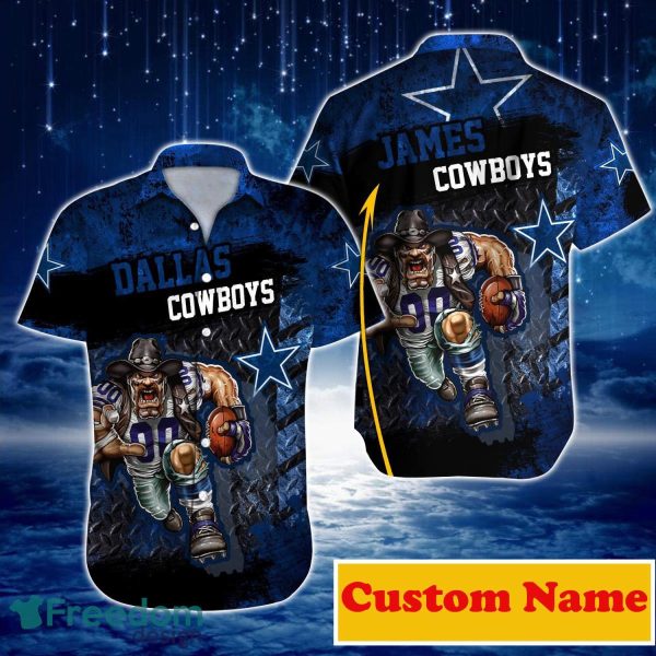 Dallas Cowboys NFL Custom Name Hawaiian Shirt For Men And Women Great Gift For True Fans