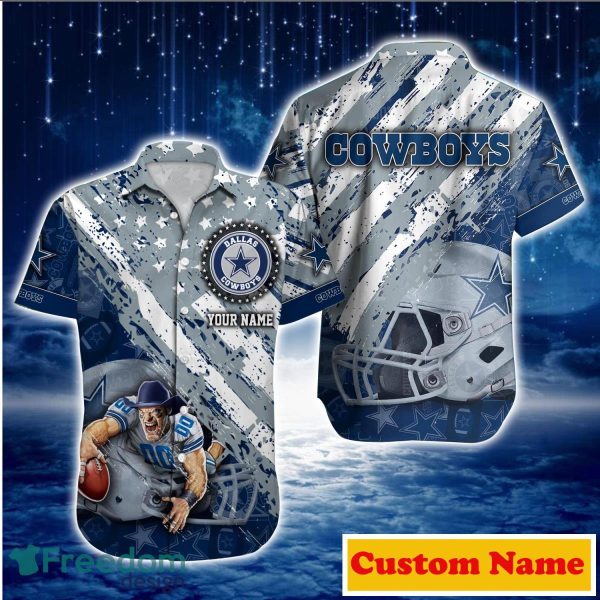 Dallas Cowboys NFL Custom Name Hawaiian Shirt For Men And Women Impressive Gift For Fans