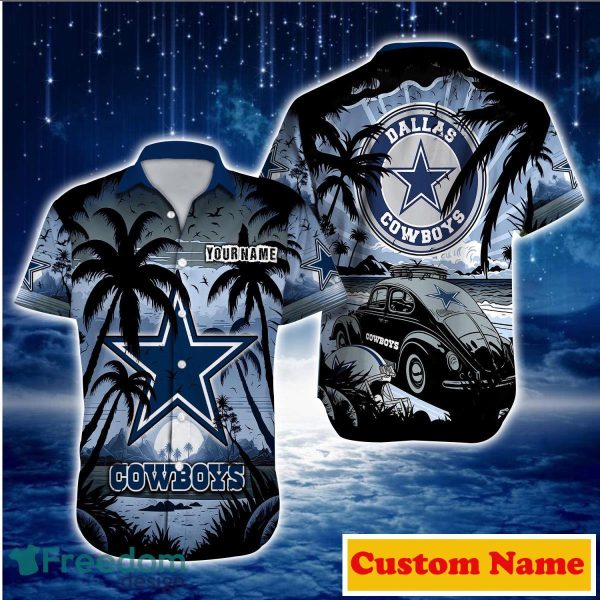 Dallas Cowboys NFL Custom Name Hawaiian Shirt For Men And Women Style Gift For Fans