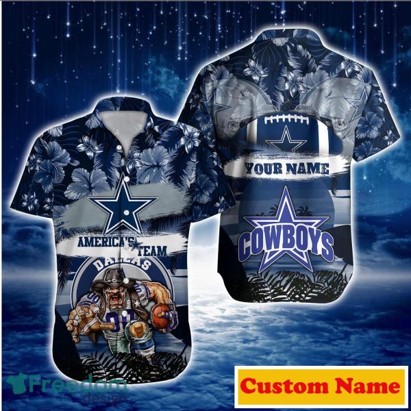 Dallas Cowboys NFL Custom Name Hawaiian Shirt For Men And Women Unique Gift For Fans