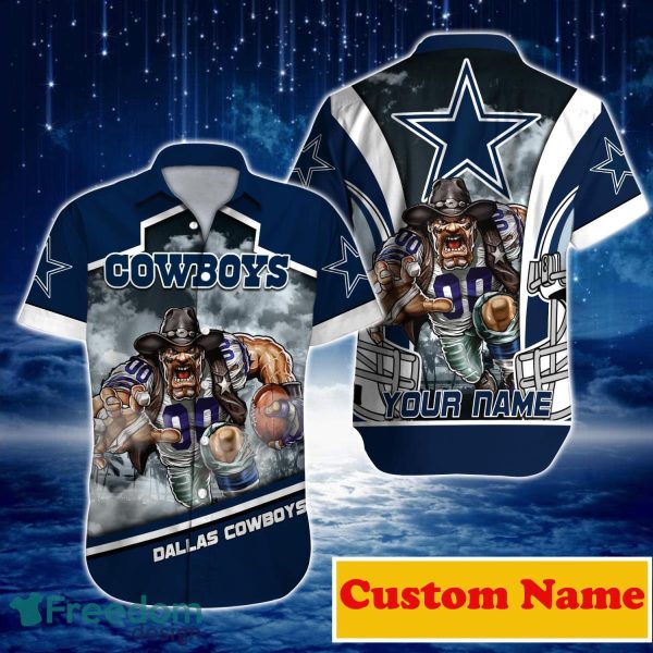 Dallas Cowboys NFL Custom Name Hawaiian Shirt For Men Women Great Gift For Real Fans