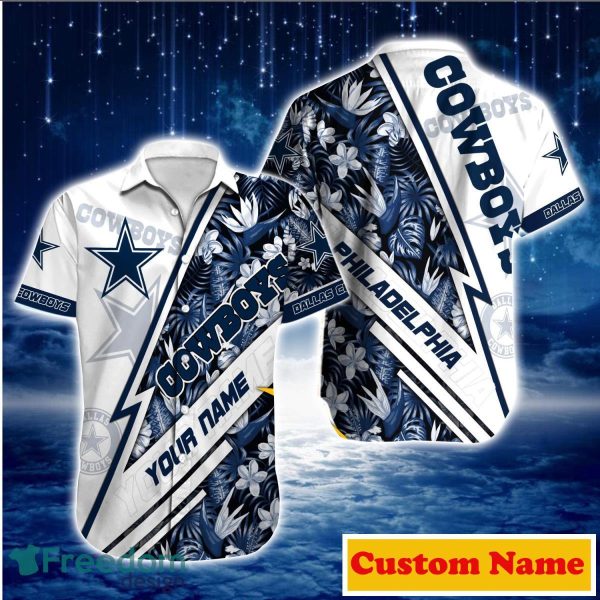 Dallas Cowboys NFL Custom Name Hawaiian Shirt For Men Women Special Gift For Real Fans