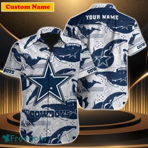 Dallas Cowboys NFL Custom Name Hawaiian Shirt Special Gift For Men Women Fans